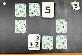 برنامه‌نما Addition Flash Cards Math Game عکس از صفحه