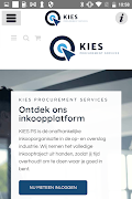 برنامه‌نما KIES procurement services عکس از صفحه