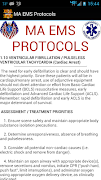 MA EMS Protocols captura de pantalla 1