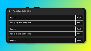 Cube Timer syot layar 5
