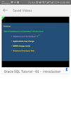 Oracle Certifications Video Lectures اسکرین شاٹ 5
