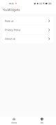 7 Schermata YouWidgets