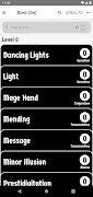 Poster D20 Spell cards