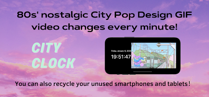 City Pop Clock.70s-80s anime bài đăng