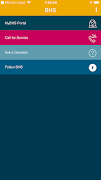 BHS APP الملصق