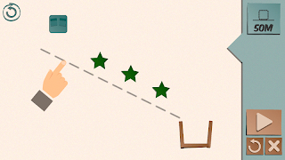 Line Drawing Physic Drop: Logi screenshot 1