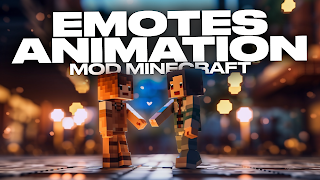 Mod Emotes Animation Minecraft Cartaz