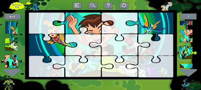 Ben Alien 10 Puzzle screenshot 2