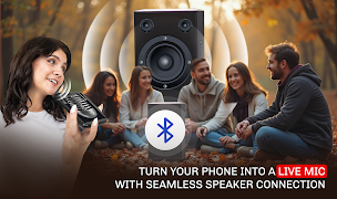 Mic to Bluetooth Speaker EQ Plakat