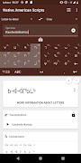 Cherokee alphabet & dictionary imagem de tela 5