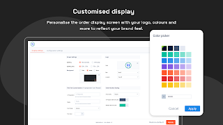 Order Display Screen ภาพหน้าจอ 1