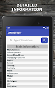 VIN Decoder स्क्रीनशॉट 4