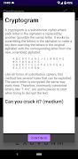 Cryptogram Screenshot 1