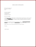 Resignation Letter Samples Ekran Görüntüsü 2