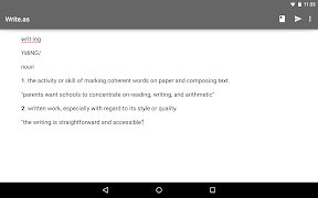 برنامه‌نما Write.as: Anonymous عکس از صفحه