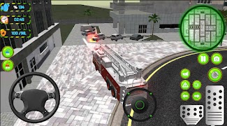 Firefighter Simulator City スクリーンショット 1