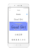 MiFonter - Font Chaner For MIUI 10,11,12 [BETA] تصوير الشاشة 6