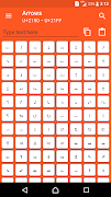 Character Pad - Unicode اسکرین شاٹ 2