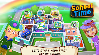 School Time game poster