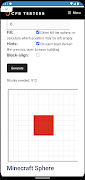 Minecraft Sphere Generator اسکرین شاٹ 1