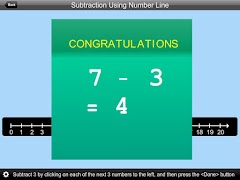 Subtraction Using NumLine Lite capture d'écran 5