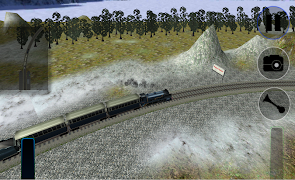 bieg pociąg symulator 3D screenshot 1