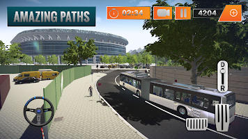 Ultimate City Bus Driving Simulator скриншот 1