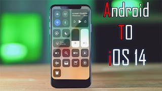 برنامه‌نما control center ios 14 for android عکس از صفحه