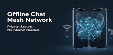 Offline Chat Mesh Network постер