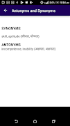 Learn Antonyms & Synonyms скриншот 2