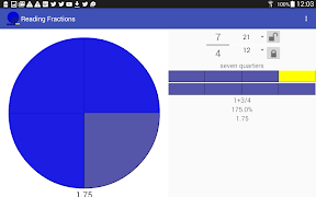 Reading fractions screenshot 4
