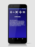 برنامه‌نما Arithmetic عکس از صفحه