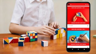 Rubik Cube Algorithms Affiche