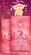 Pink Bear Theme imagem de tela 2