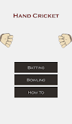 Hand Cricket پوسٹر