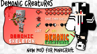 Demonic Creatures Mod Craft 海报