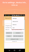 برنامه‌نما Device ID Changer [ADIC] عکس از صفحه