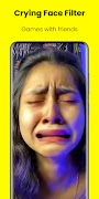 Crying Face Filter Video ภาพหน้าจอ 4