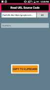 HTML Source Code Reader websites to Source Code screenshot 5