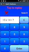 Math Madness Calculator Game poster
