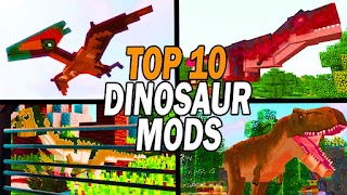 dinosaur mod for mcpe minecraf Affiche