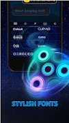 Fidget Spinner Keyboard Theme Ekran Görüntüsü 2