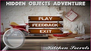 Kitchen Hidden Object Games Cartaz
