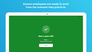 Planday Kiosk 截图 1