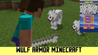 Wulf Armor Mod for Minecraft captura de pantalla 6