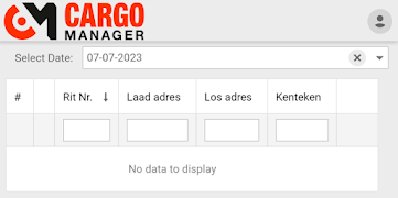 برنامه‌نما Cargo Manager Driver App عکس از صفحه