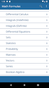 Math Formulas تصوير الشاشة 4