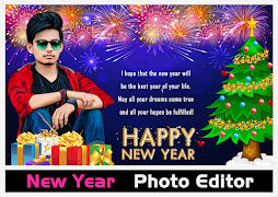 New Year Photo Editor স্ক্রিনশট 3
