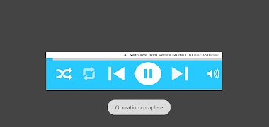 Simple Music Player captura de pantalla 3