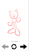 How To draw Sonik 截图 4